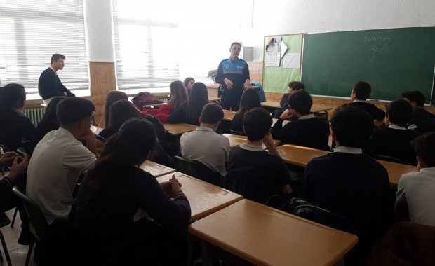 Charla de la Policía Municipal