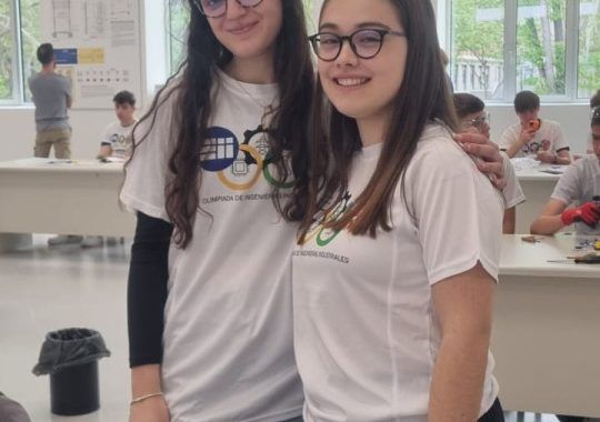 Ganadoras de la II Olimpiada de Ingenierías Industriales