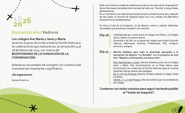 Invitación 26 de febrero