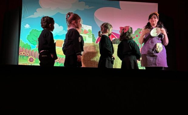 Teatro Luminaria en el colegio
