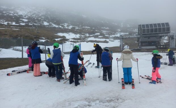 Excursión a la nieve de 1º de la ESO